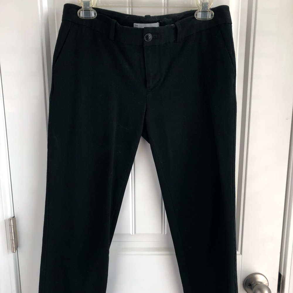 Gap True Stretch Petite Trousers - Black